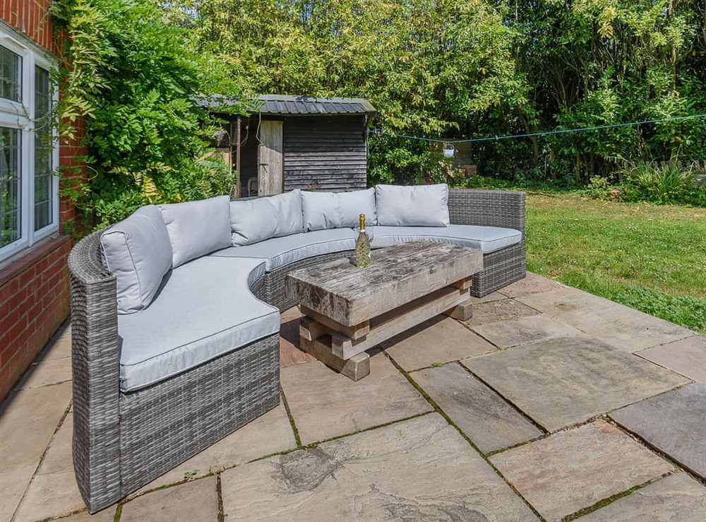Sitting-out-area (photo 2) at Rectory Cottage in Dibden, near Southampton, Hampshire