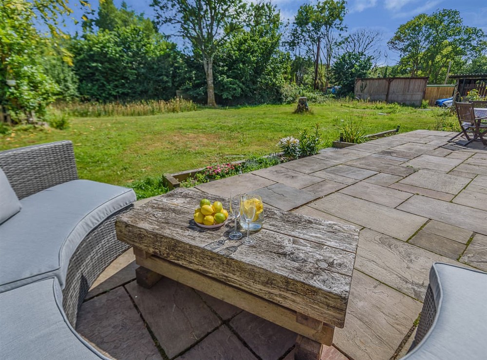 Sitting-out-area (photo 3) at Rectory Cottage in Dibden, near Southampton, Hampshire