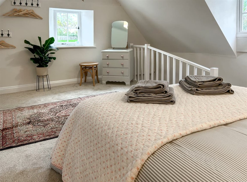 Double bedroom (photo 4) at Rectory Cottage in Isham, Northamptonshire