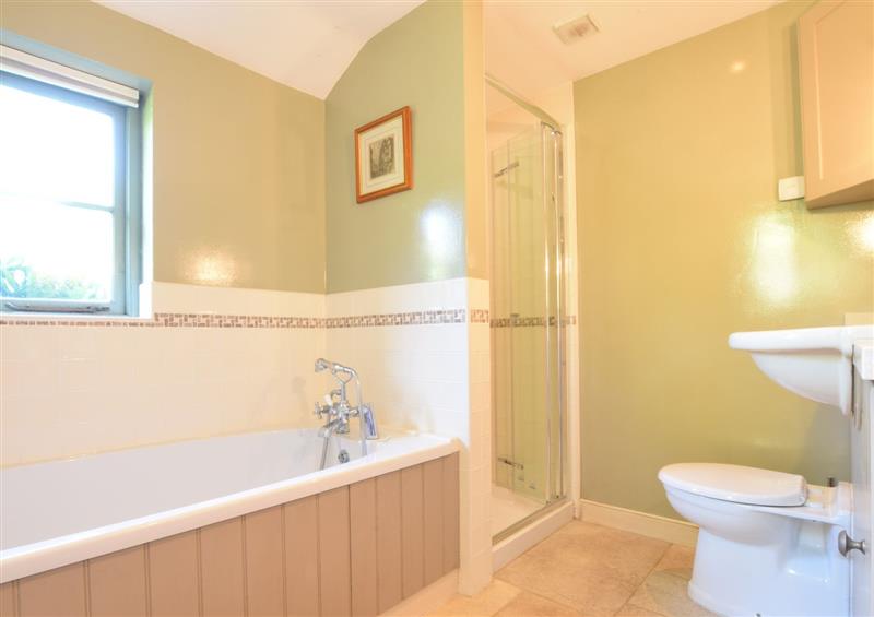This is the bathroom at Rectory Farm Cottage, Rougham, Rougham Near Bury St Edmunds