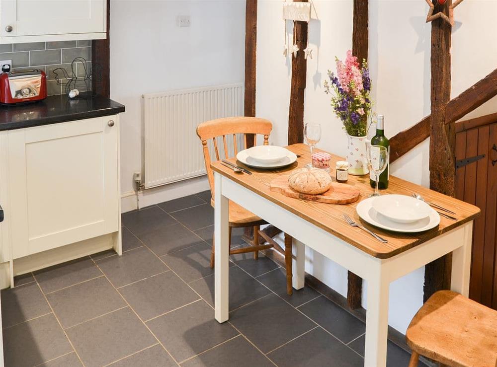 Charming kitchen/diner at Red Brick Cottage in Lavenham, Suffolk