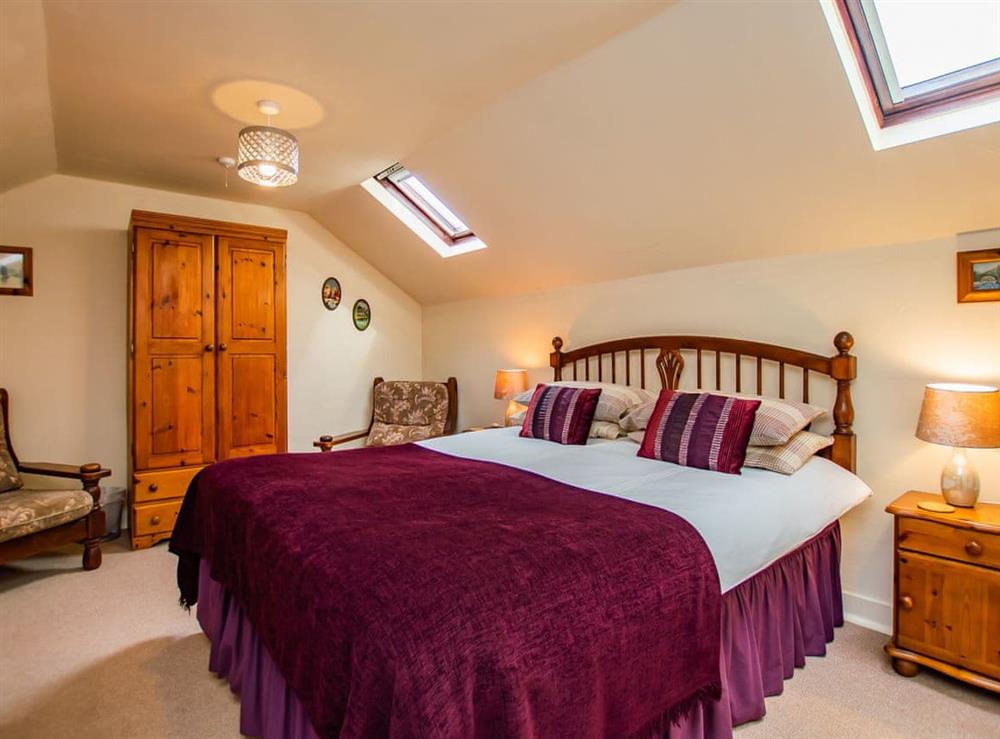 Double bedroom at Red Kite Cottage  in Maesymeillion, near New Quay, Ceredigion, Dyfed