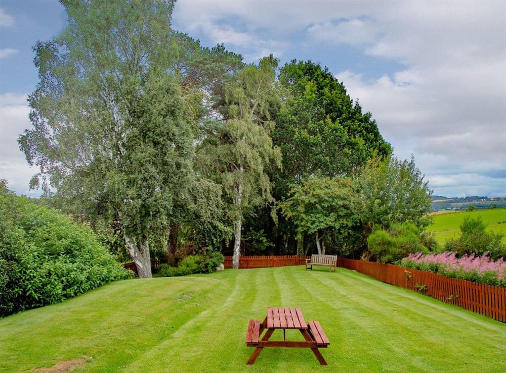 Garden at Red Kite Cottage in Redfield, near Inverness, Loch Ness and Nairn, Inverness-Shire