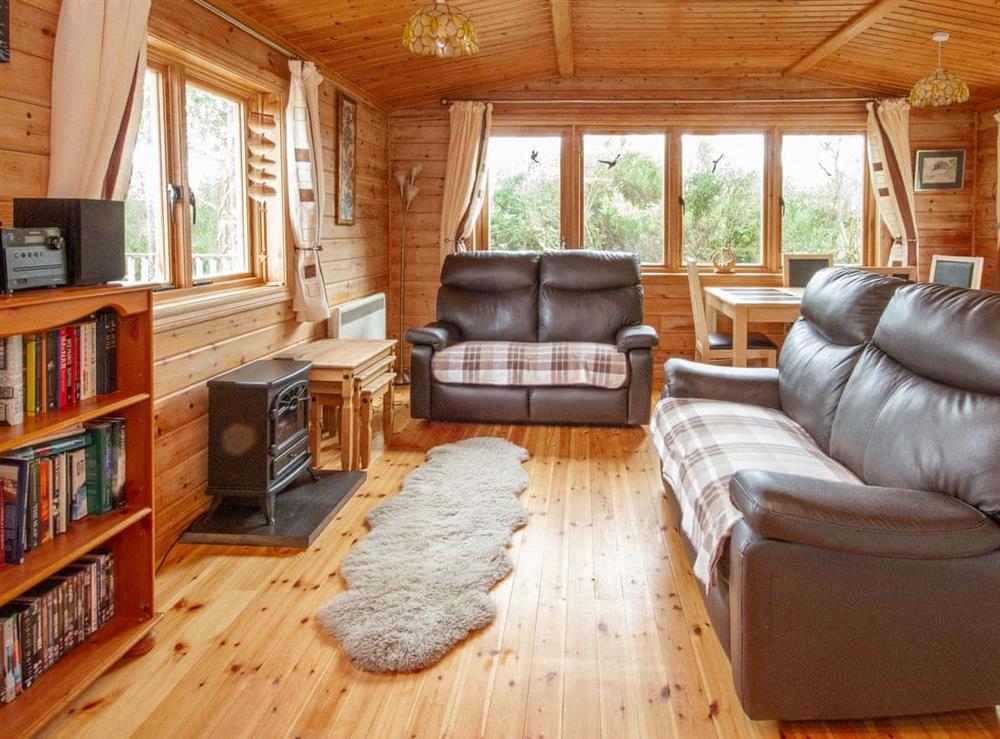 Living area at Red Kite Cottage in Redfield, near Inverness, Loch Ness and Nairn, Inverness-Shire
