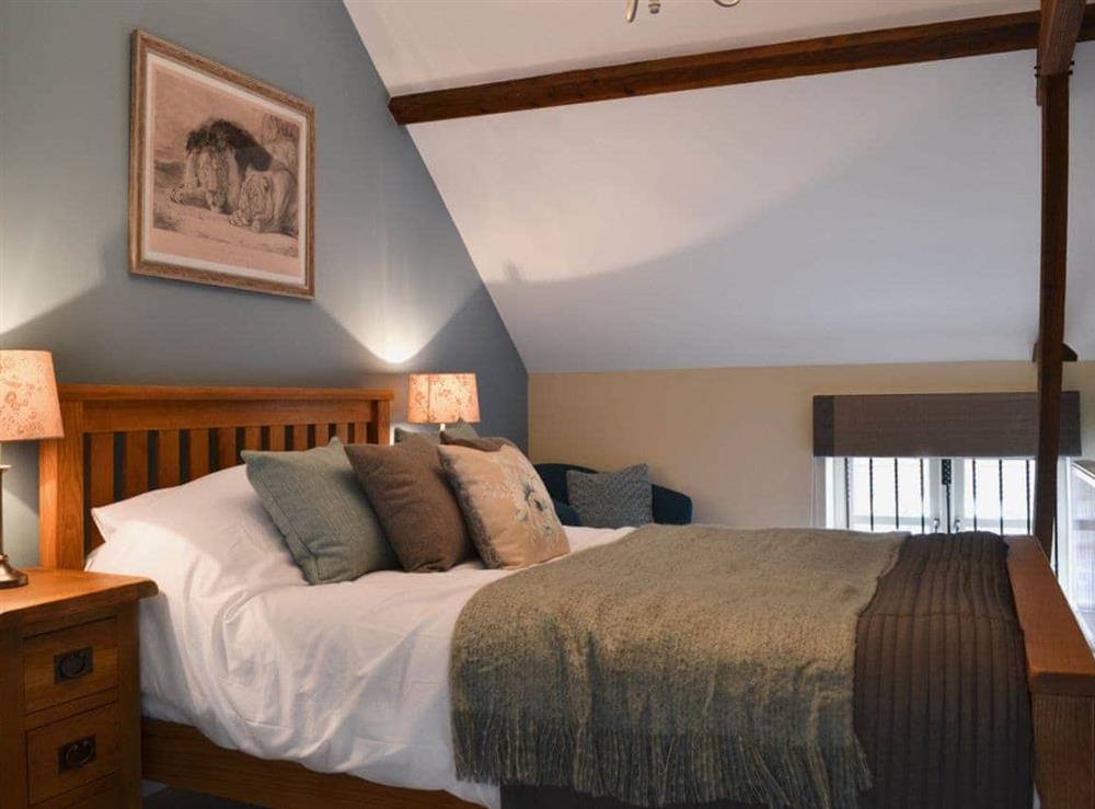 Double bedroom at Red Lion Lodge in Myddle, near Shrewsbury, Shropshire