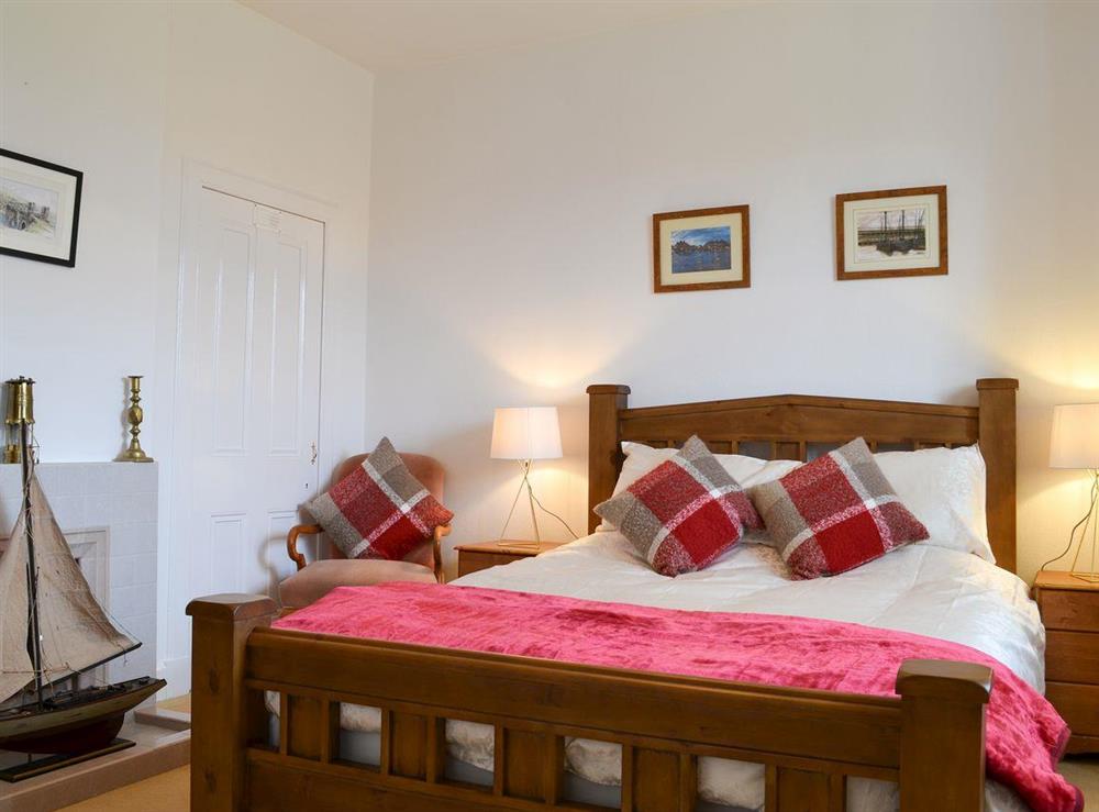 Double bedroom at Red Lodge in near Oban, Argyll