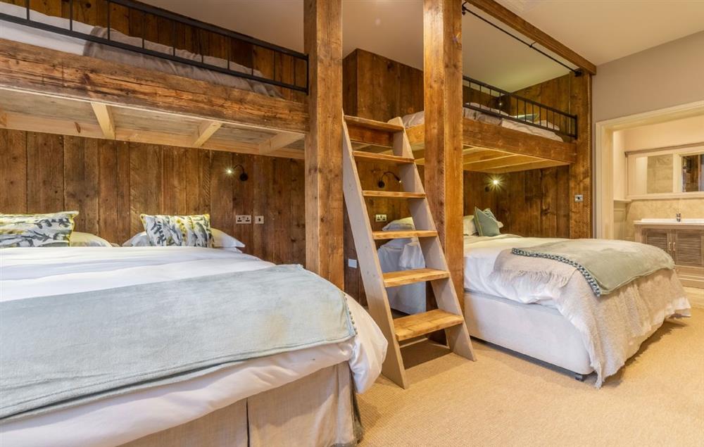 ’The Dorm’ with chalet-style, built-in bunk complex which can either be taken with two super king beds and two single top bunks, or as six single beds (photo 2)