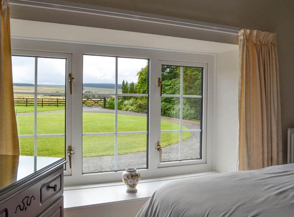 Lovely rural view from double bedroom at Red Syke in Troutbeck, near Keswick, Cumbria