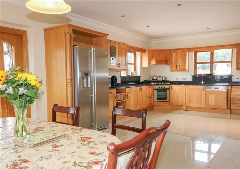 The kitchen at Redford View, Culdaff