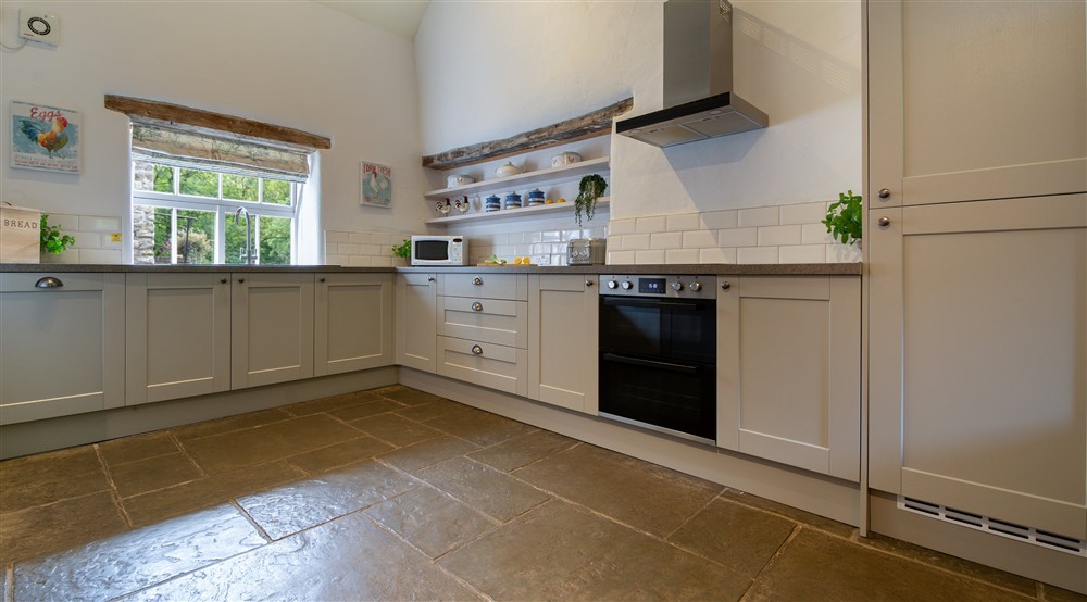 The kitchen area at Redhurst in Nr Ashbourne, Derbyshire