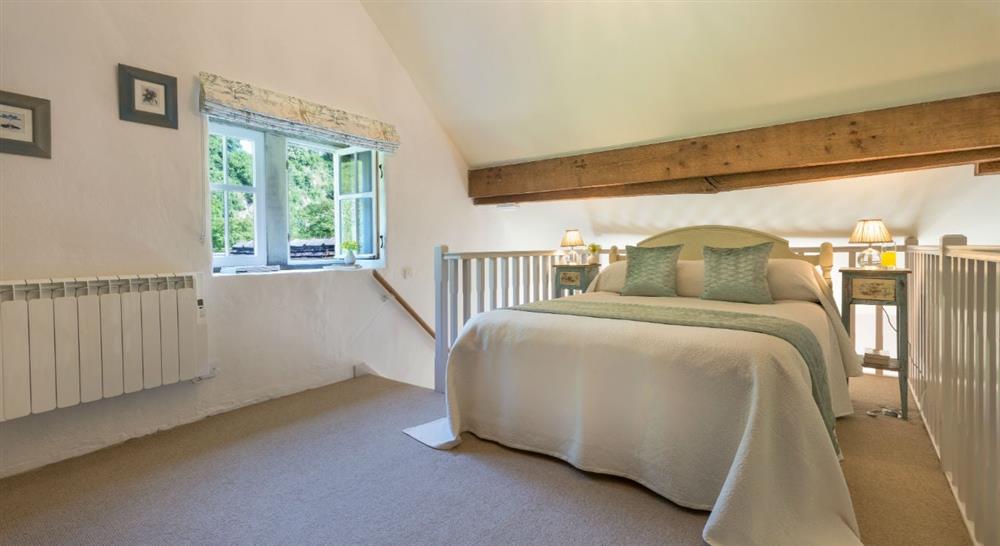 The large double bedroom at Redhurst in Nr Ashbourne, Derbyshire