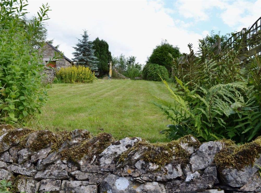 Garden at Redmayne Cottage in Orton, Cumbria., Great Britain