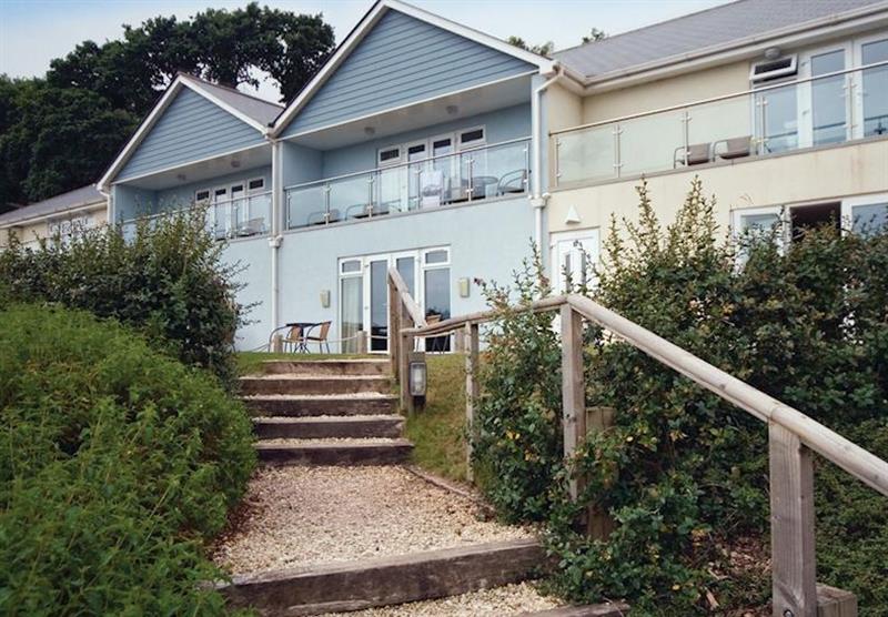 Apartment setting at Redrock Apartments in South Devon, South West of England
