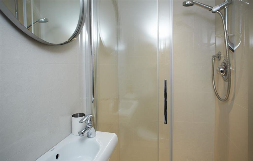 En-suite shower room at RedRoofs, Aislaby