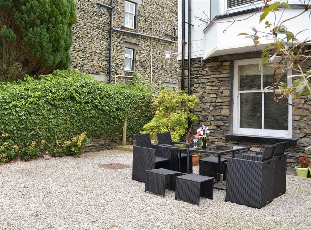 Lovely sitting out area at Redruth in Bowness-on-Windermere, Cumbria
