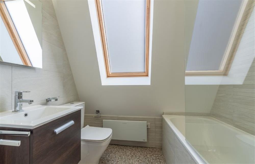 First floor: Bathroom (photo 2) at Reedcutter Lodge, Weybourne near Holt
