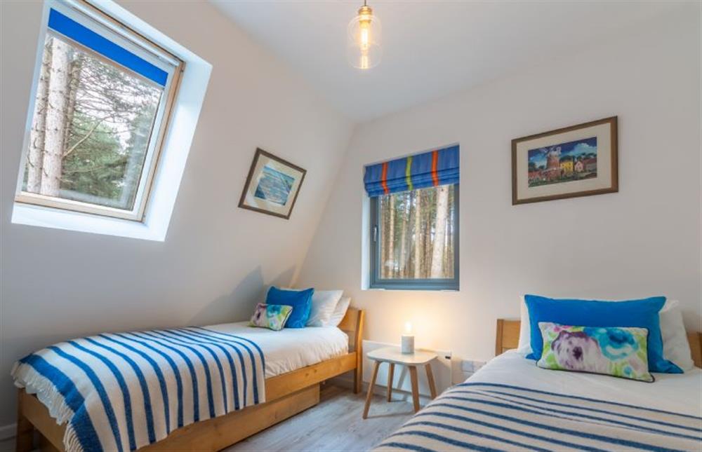 Ground floor: Bedroom three at Reedcutter Lodge, Weybourne near Holt