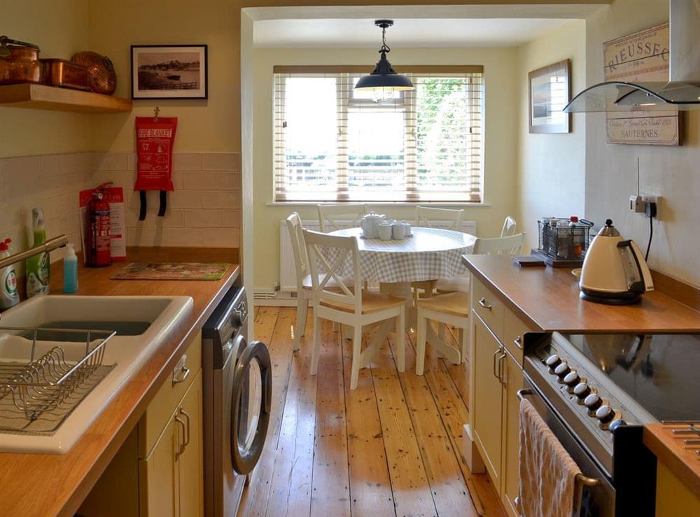 Kitchen & dining area at Reedcutters in Reedham, near Acle, Norfolk