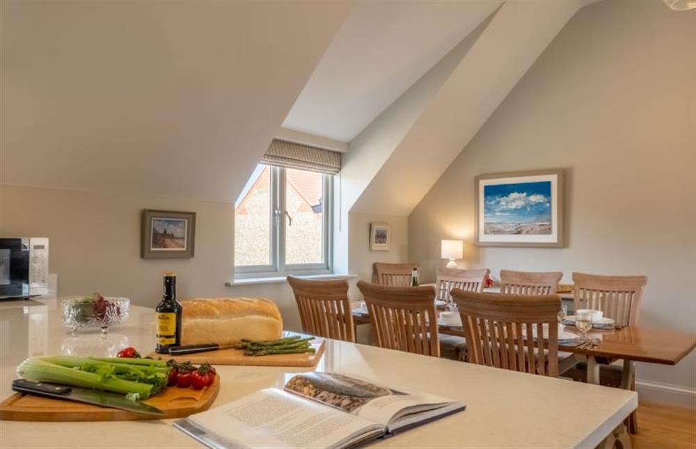First floor: Kitchen to dining area at Reenroe, Docking near Kings Lynn