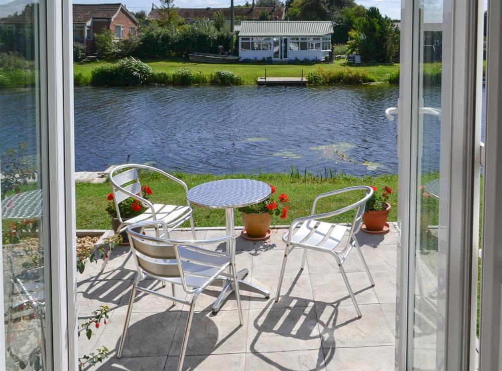 Outdoor area at Reflections in Surfleet, Lincolnshire