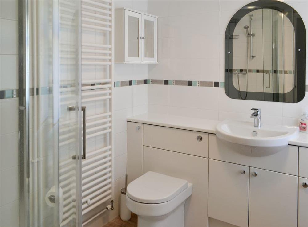 Shower room at Reflections in Surfleet, Lincolnshire