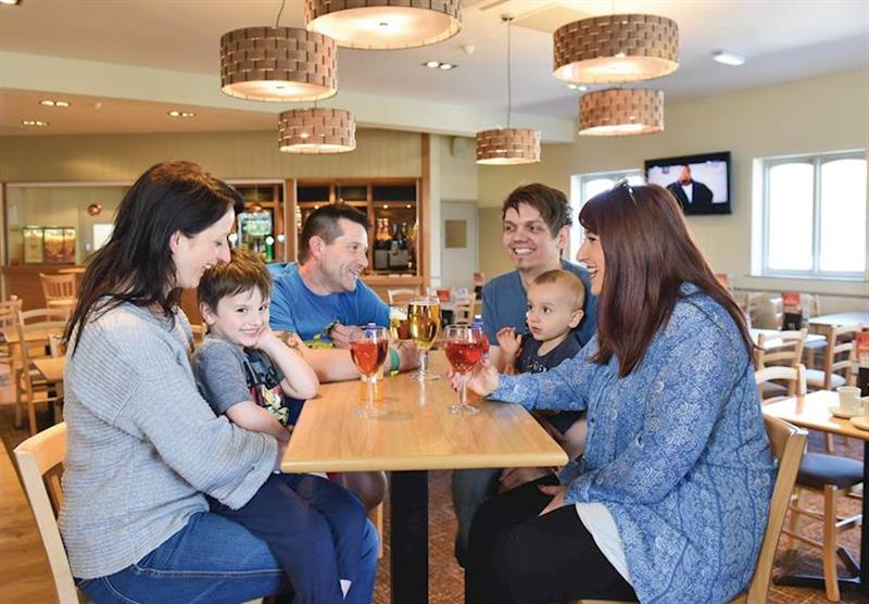 Boathouse bar and restaurant at Regent Bay Holiday Park in Westgate, Morecambe