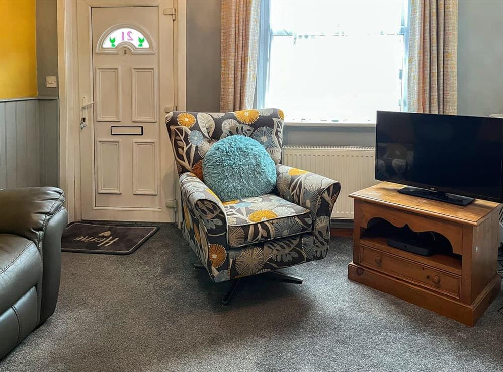 Living room at Regent House in Leek, Staffordshire