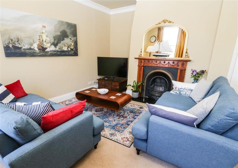 Relax in the living area at Regent House, Scarborough