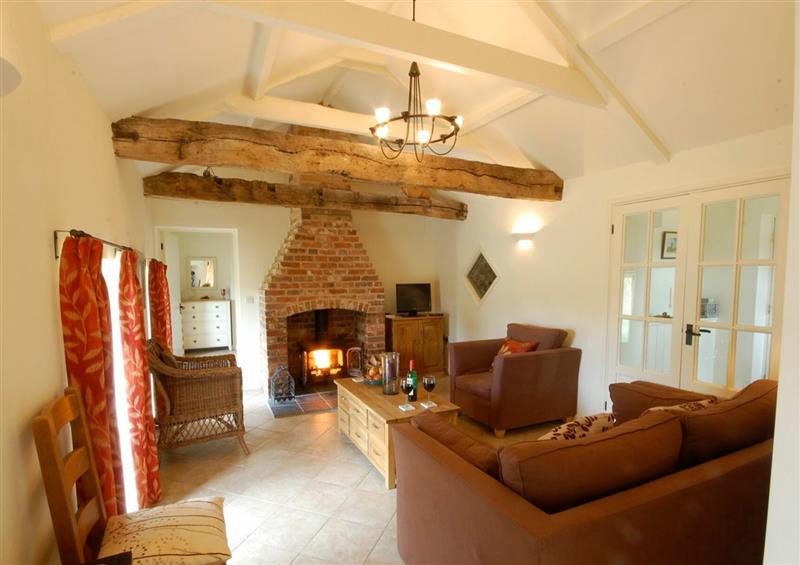 This is the living room at Remus, Norfolk, Larling near East Harling