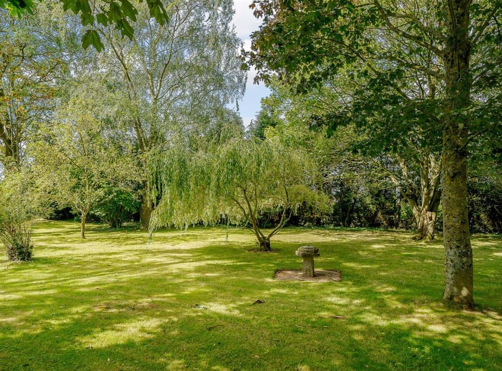 Garden at Renchers Farmhouse in Crossway Green, near Stourport-on-Severn, Worcestershire
