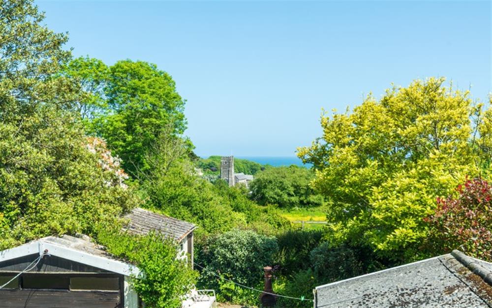 Views over the village and down to Torcross and Start Bay-also a picturesque walk away at Rest Cottage in Stokenham