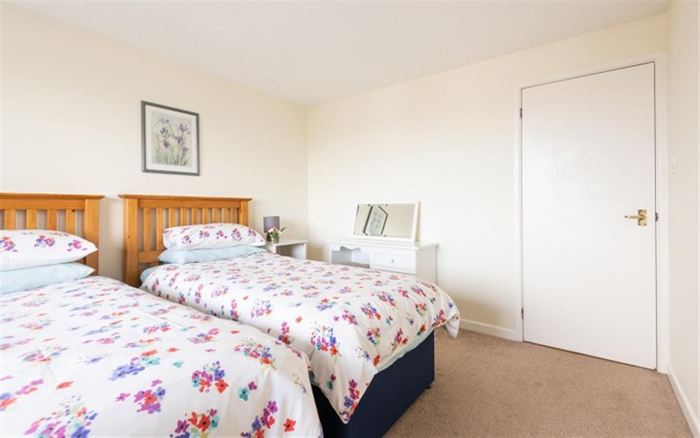 Twin bedroom 1 (photo 2) at Rest Harrow in Salcombe