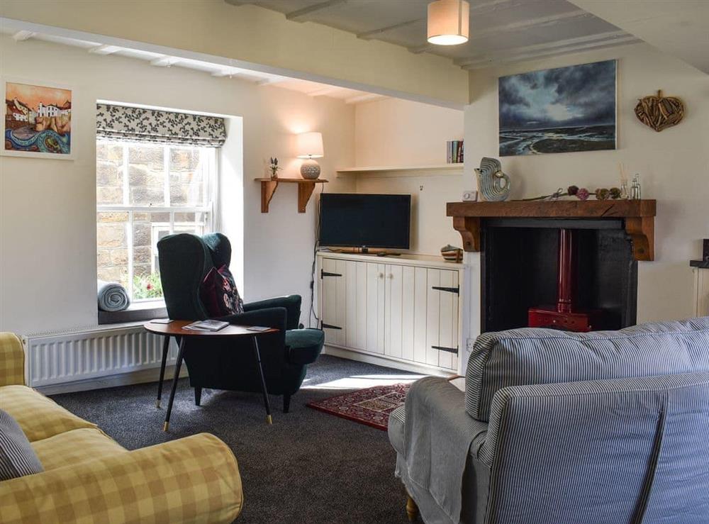 Living room at Resthaven in Robin Hoods Bay, North Yorkshire