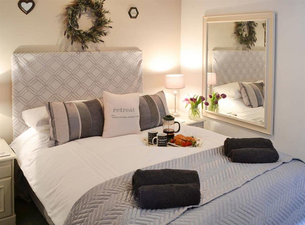 Luxurious double bedroom at Restwell in Southrepps, Norfolk., Great Britain