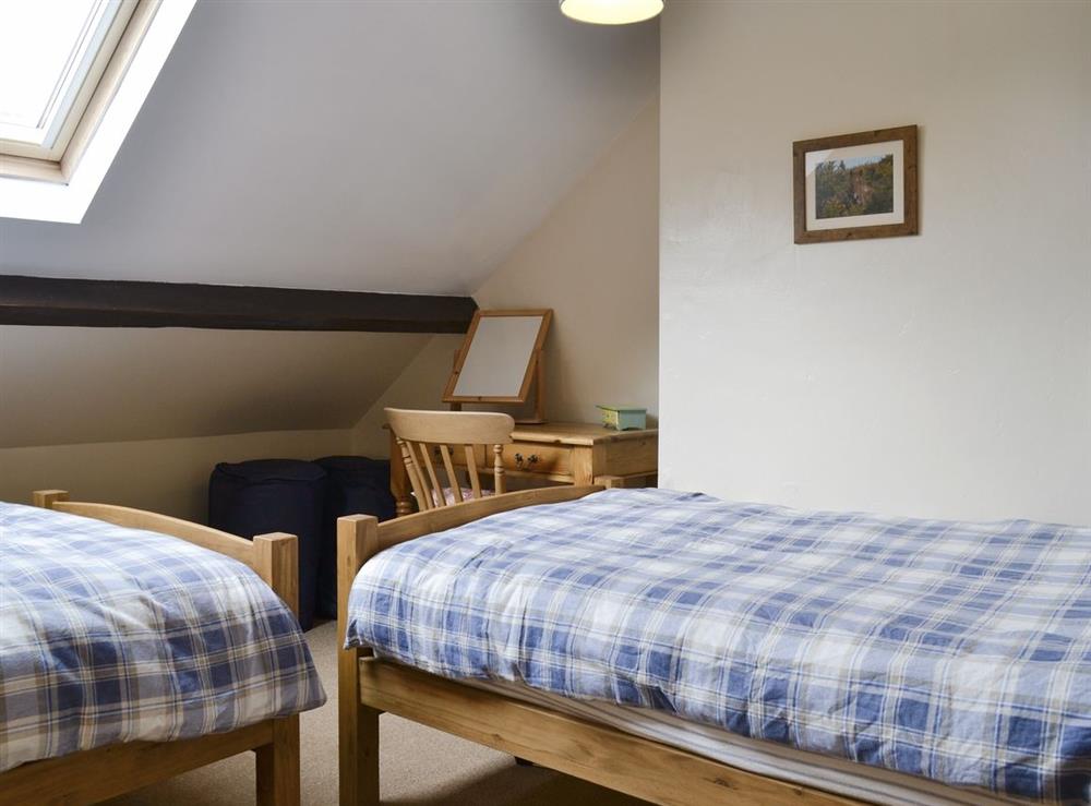 Twin bedroom at Retreat (The) in Keswick, Cumbria