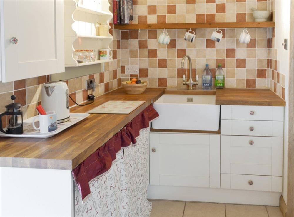 Fully appointed kitchen at Revels Retreat in Brixham, Devon