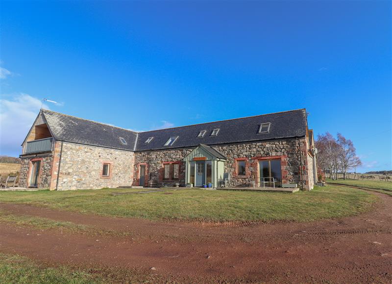 The area around Reyflat Barn at Reyflat Barn, Rosemarkie