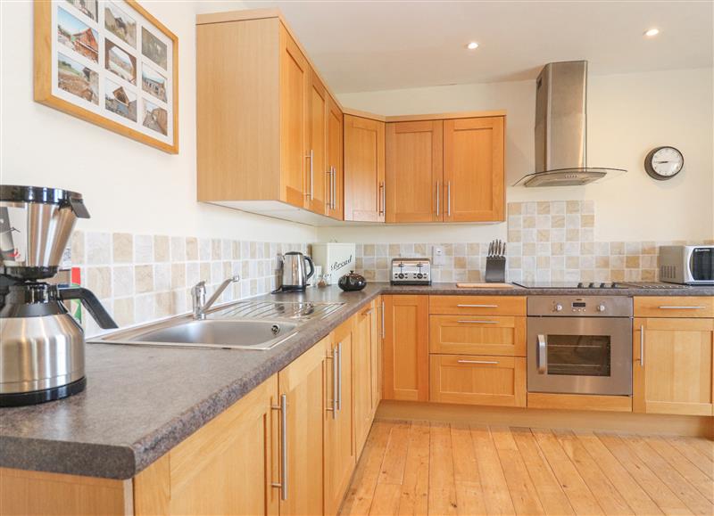 This is the kitchen at Reyflat Barn, Rosemarkie