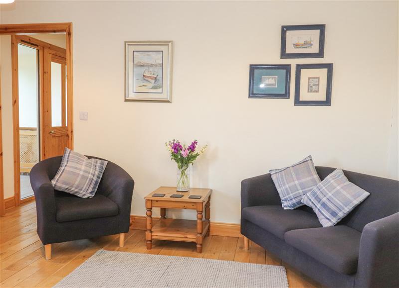 This is the living room at Reyflat Barn, Rosemarkie