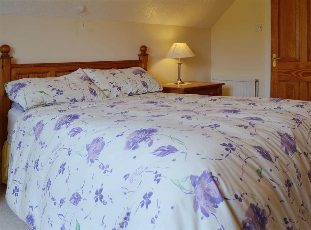 Comfortable double bedroom at Rhandir-Mwyn in Caernarfon, Gwynedd
