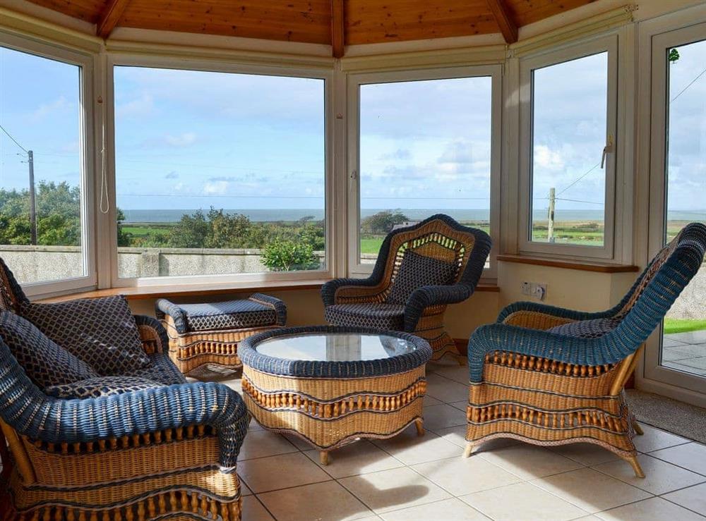 Conservatory at Rhandir-Mwyn in Caernarfon, Gwynedd