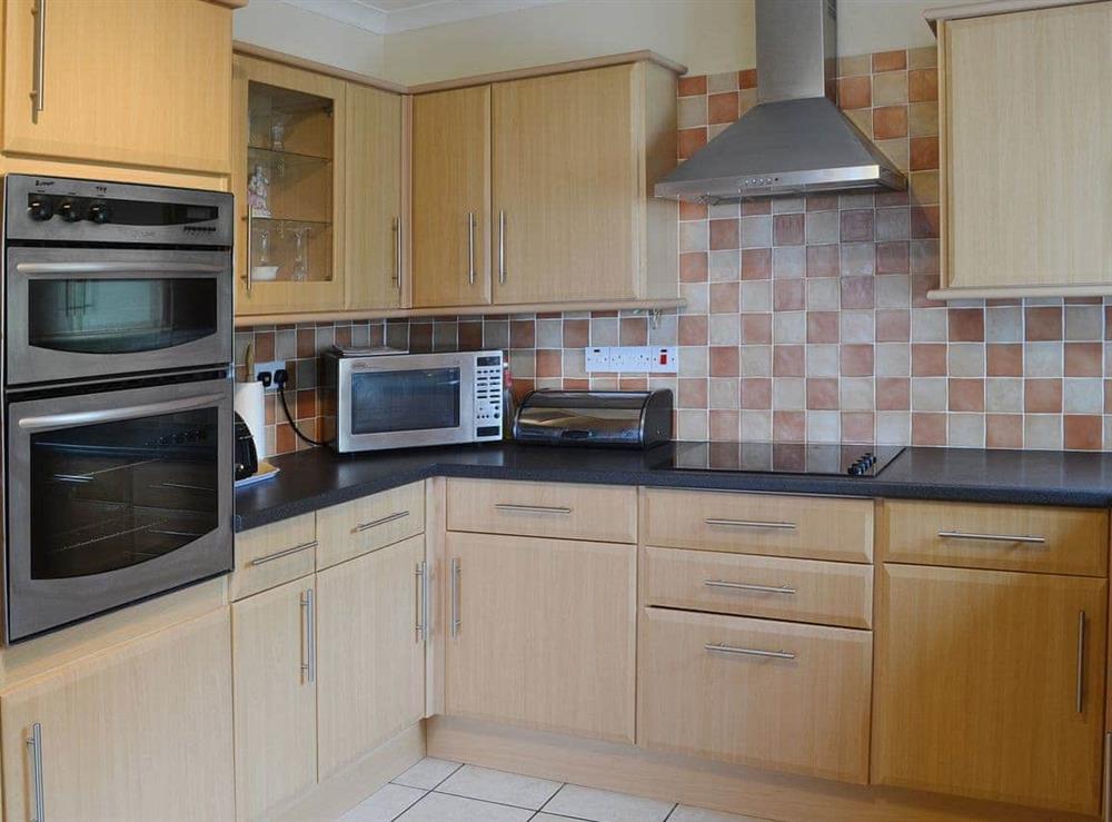 Lovely fitted kitchen at Rhandir-Mwyn in Caernarfon, Gwynedd