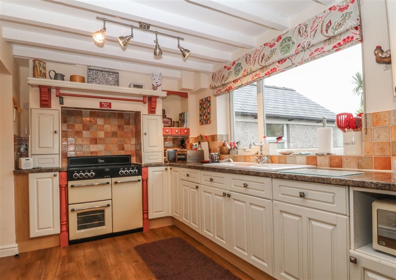 The kitchen at Rhianfa, Newborough