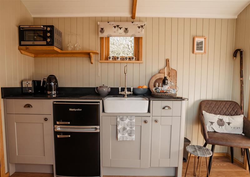 Kitchen (photo 2) at Rhinog - Shepherds Hut, Llanbedr