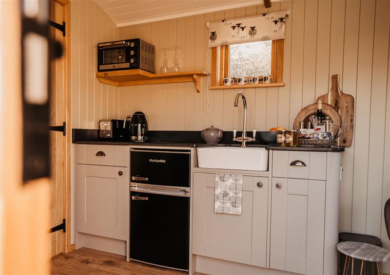 The kitchen (photo 2) at Rhinog - Shepherds Hut, Llanbedr