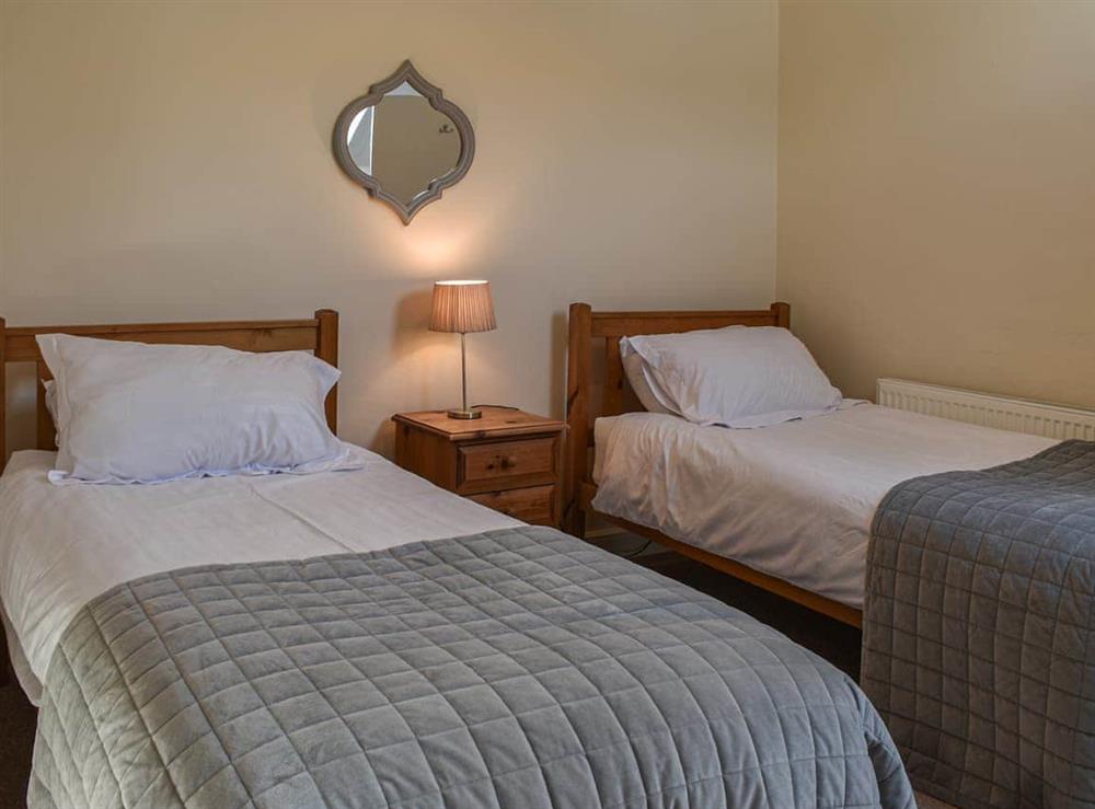 Twin bedroom at Rhiw Bank Apartment in Colwyn Bay, Clwyd