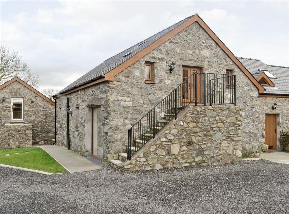 Ample parking adjacent to property at Rhiwal Kitty in Bodedern near Holyhead, Gwynedd