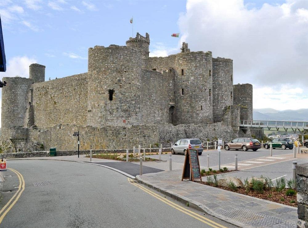 Harlech Castle (photo 2) at Rhiwgoch in Harlech, Gwynedd