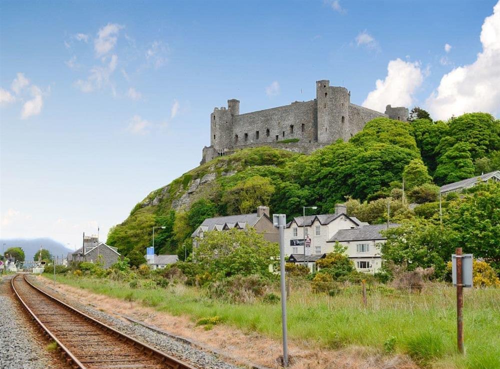 Harlech Castle at Rhiwgoch in Harlech, Gwynedd