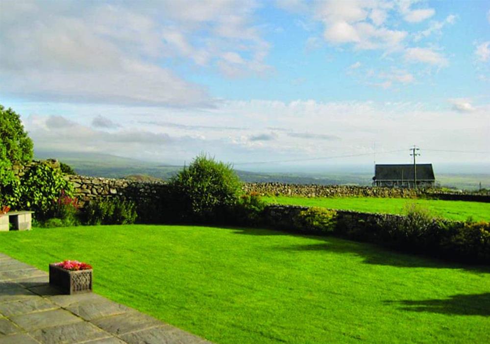 Rhiwgoch garden at Rhiwgoch in Harlech, Gwynedd
